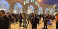 یورش صدها شهرک‌نشین به مسجدالاقصی