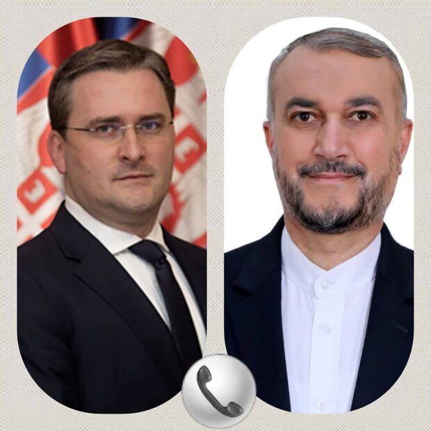 محور گفتگوی تلفنی وزرای خارجه ایران و صربستان