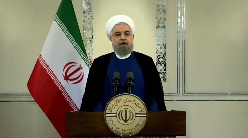روحانی: ملت ایران شایسته تحریم نیست/جواب صلح جنگ نیست/ما ابزار چانه زنی داخلی و انتخاباتی آمریکا نیستیم