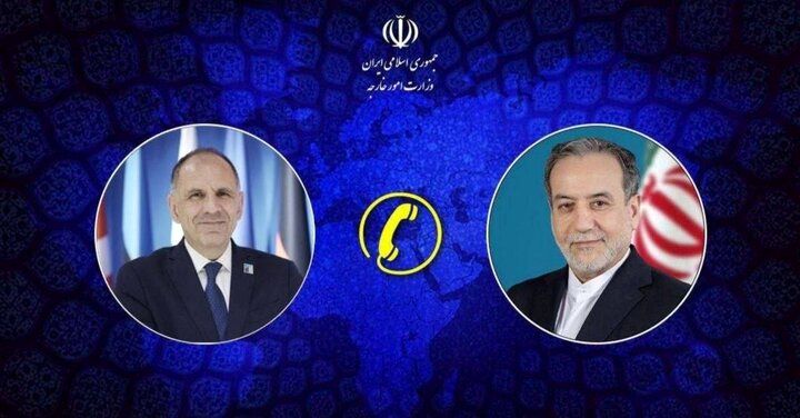 رایزنی عراقچی با همتای یونانی / اتحادیه اروپا فاقد جایگاه اخلاقی موعظه حقوق بشری دیگران است