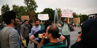 تجمع هواداران محمدباقر قالیباف در پارک دانشجو