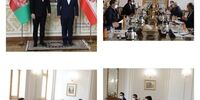 دیدار ظریف با مشاور امنیت ملی افغانستان