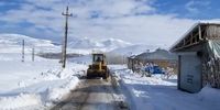 بارش برف ۳۰ سانتی متری در آذربایجان شرقی