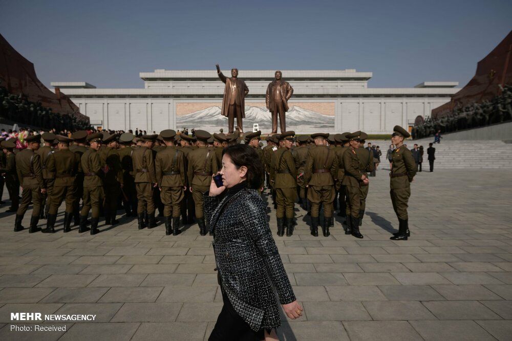 تصاویر روز خورشید در کره شمالی‎