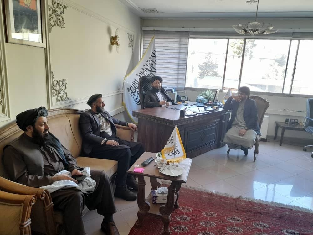 اولین عکس طالبان در سفارت افغانستان در تهران
