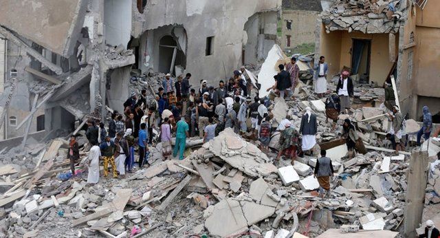 حمله جنگنده‌های سعودی به یمن بیش از ۴۰ کشته و زخمی بر جای گذاشت