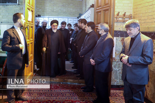 مراسم همسر شهید مطهری