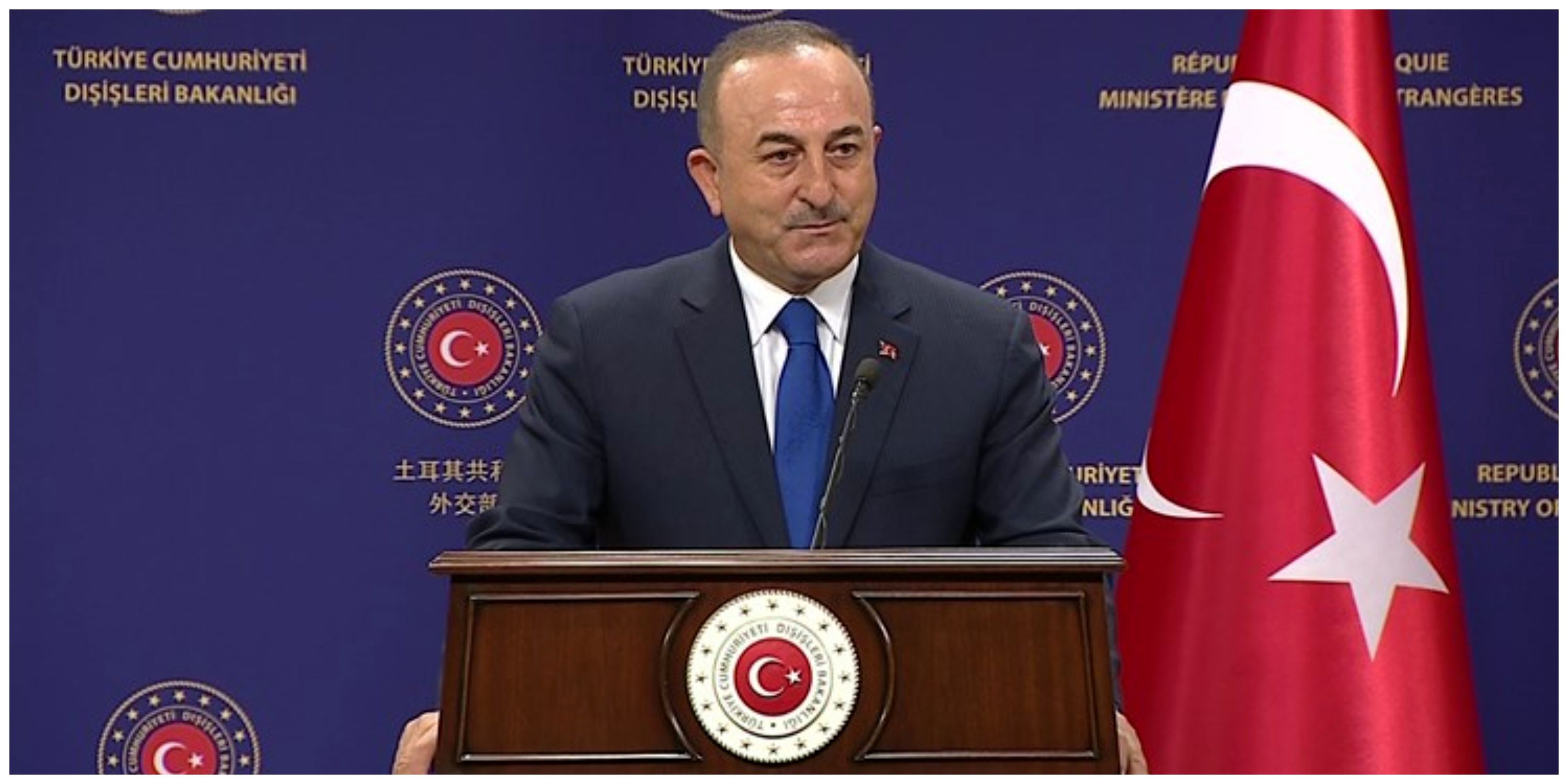 واکنش وزیر خارجه ترکیه به ادعای جدید قلیچداراوغلو 