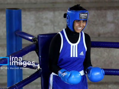 تصاویر| مسابقات بوکس دختران