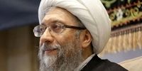عکسی از دیدار صادق آملی لاریجانی با عمار حکیم 