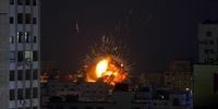 حمله هوایی سنگین اسرائیل به غزه + فیلم