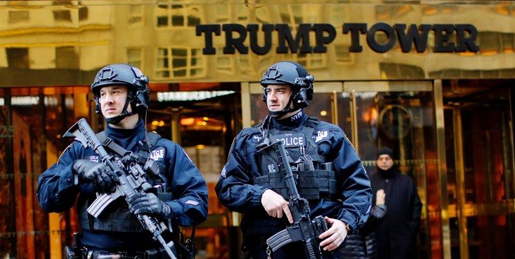 ترامپ تسلیم قانون می‌شود/پلیس نیویورک به حالت آماده باش درآمد