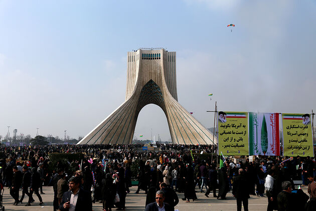 راهپیمایی ۲۲ بهمن در تهران