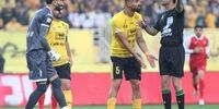 حرکت شنیع و زننده نورافکن مقابل پرسپولیس جنجال به پا کرد!