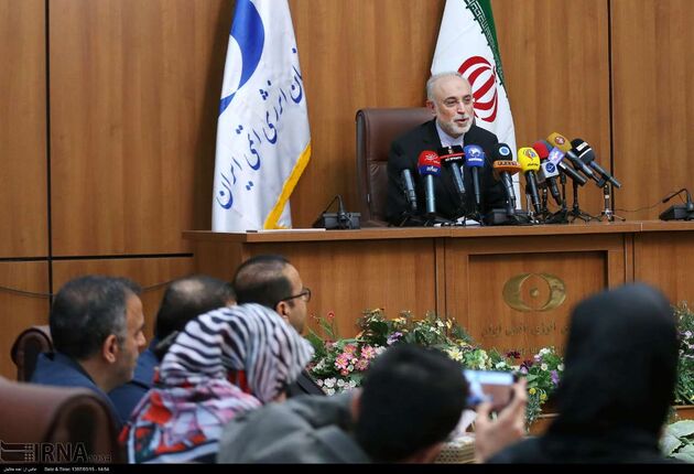 نشست خبری رئیس سازمان انرژی اتمی