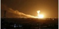 انفجار پهپادی در یک پایگاه نظامی اسرائیل+ عکس