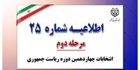 انتشار اطلاعیه جدید ستاد انتخابات درباره صحت انتخابات