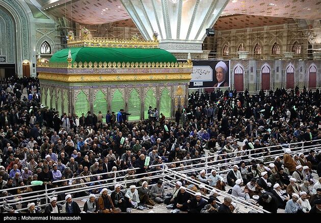 مراسم چهلمین روز درگذشت آیت‌الله هاشمی رفسنجانی