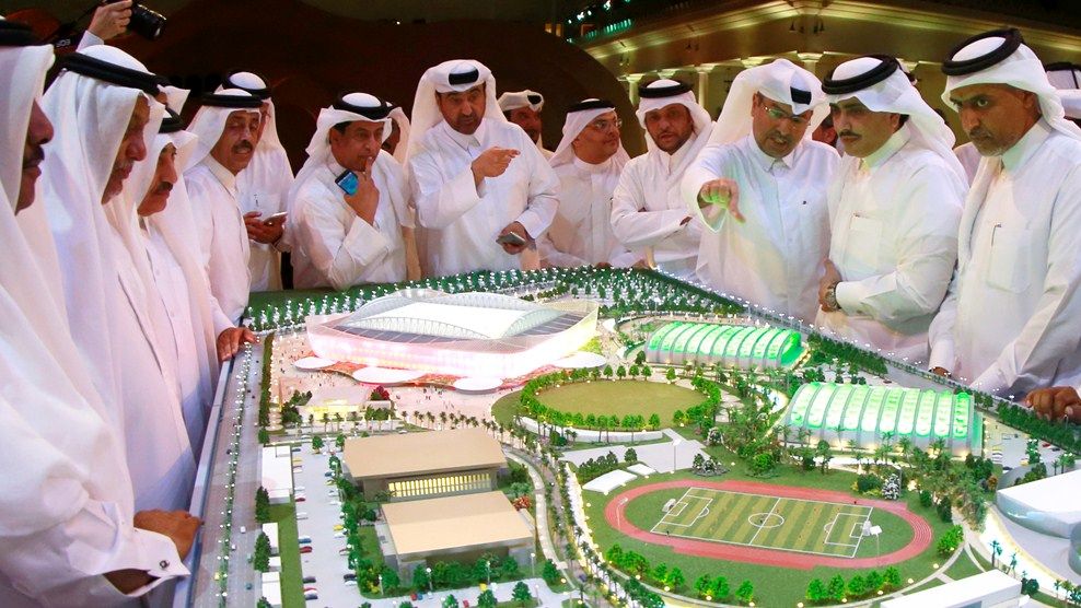فینال جام جهانی فوتبال قطر در شهری که هنوز ساخته نشده! + تصویر ماکت