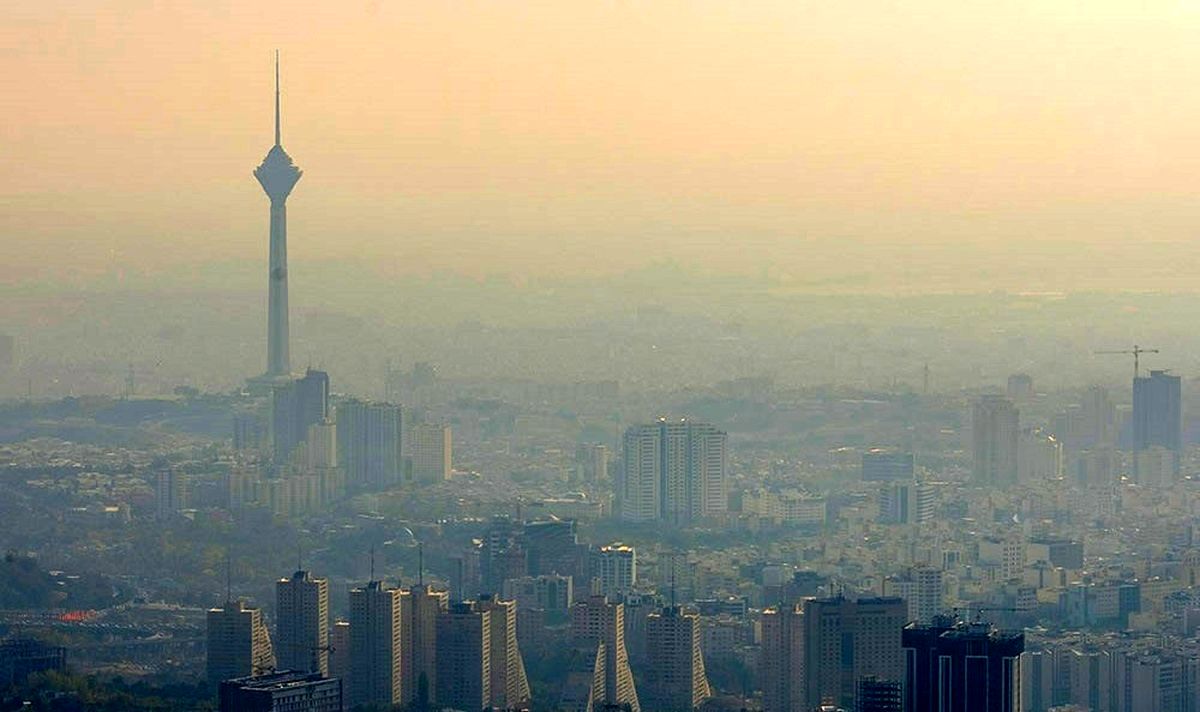 تهران همچنان در شرایط آلوده 