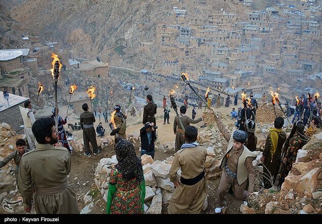 جشن نوروز در روستای پالنگان