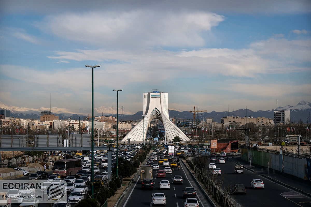 نجات تهران به دست باران