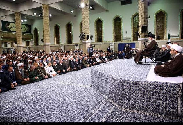 دیدار رهبری و مسئولان