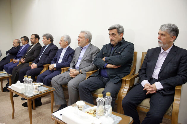 دیدار هیئت دولت با رهبری
