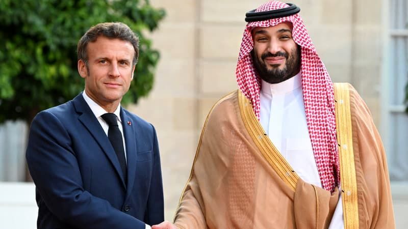 بیانیه مشترک فرانسه و عربستان در پایان سفر بن سلمان + جزئیات