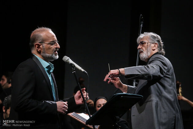 کنسرت ارکستر ملی با اجرای محمد اصفهانی