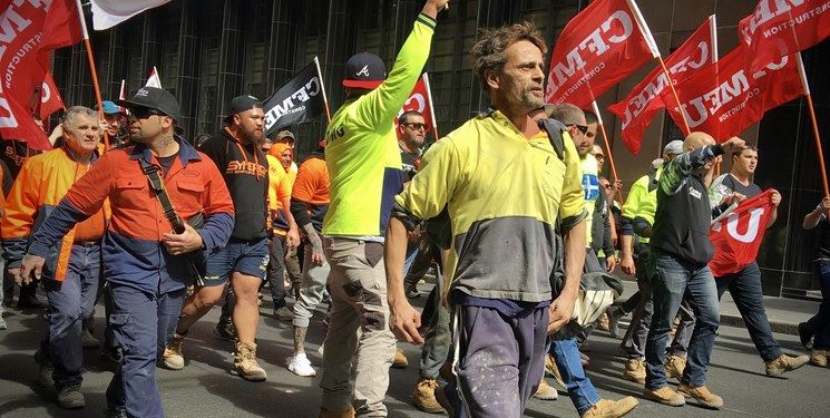 نگرانی عمیق دولت فرانسه از گسترش اعتصابات سراسری