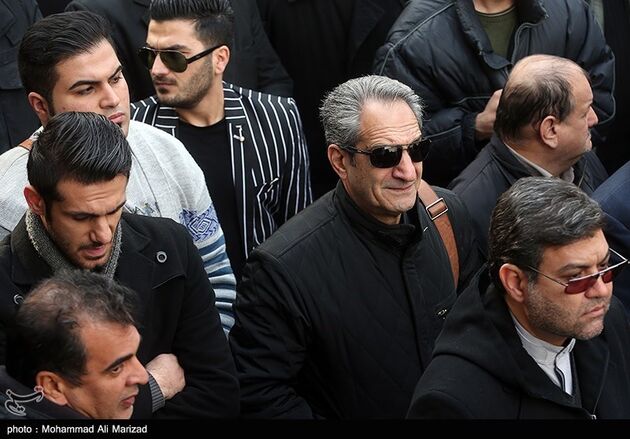 تشییع پیکر حسن جوهرچی