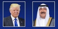 گفت‌وگوی امیر کویت با ترامپ