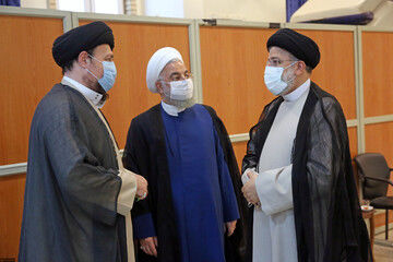 خداحافظ روحانی، سلام ابراهیم؛ تصویری از 2 رئیس جمهور ایران در کنار هم