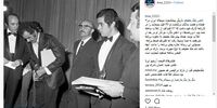 عکس بهروز وثوقی و‌ ملک مطیعی در خبرگزاری رسمی دولت