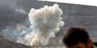 تصویری از سقوط پهپاد جاسوسی اسرائیل در لبنان 
