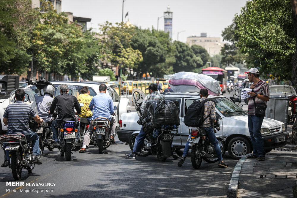 شهر بی‌قانون موتورسیکلت‌ها | تصاویر