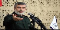 عکسی از لباس شهید سردار حاجی زاده در مراسم ختمش