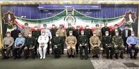 تصویری متفاوت از دیدار فرماندهان عالی سپاه و ارتش در زیر سایه کرونا