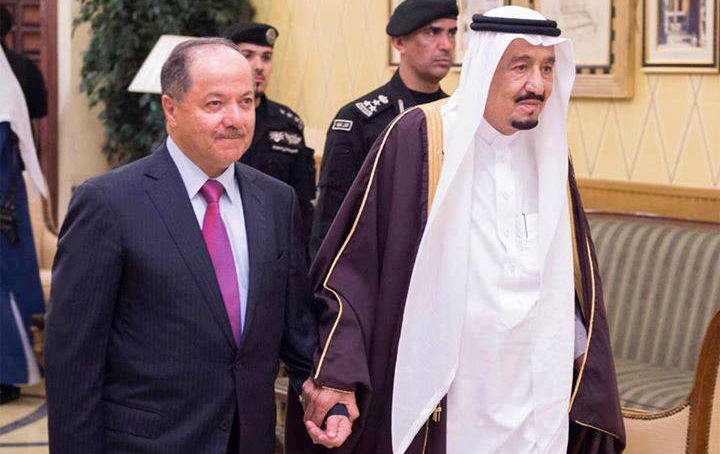 درخواست عربستان از رئیس اقلیم کردستان عراق