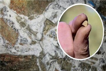 رونمایی از ذخایر عظیم طلا که سال‌ها پنهان مانده بود/ فوران طلا از دل زمین