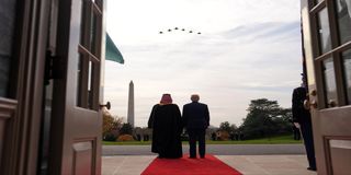 ترامپ از محمدبن‌سلمان تقلید می‌کند؟ | ریاض در حال آمریکایی شدن است | نمی‌توان از تصویر ولیعهد گریخت