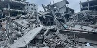 این محله در غزه به طور کامل محو شد/ حملات چند جانبه اسرائیل ادامه دارد