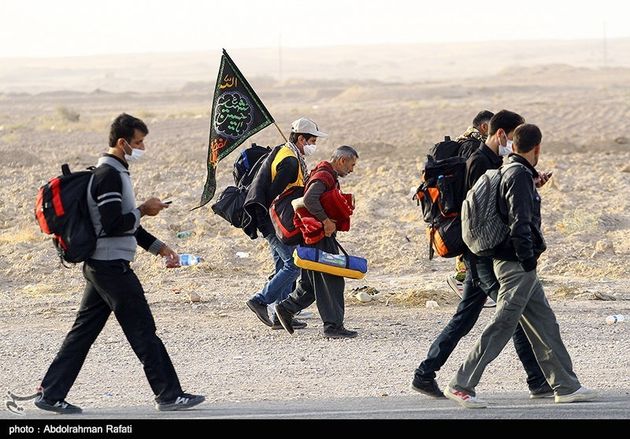 خروج زائران اربعین حسینی از مرز مهران