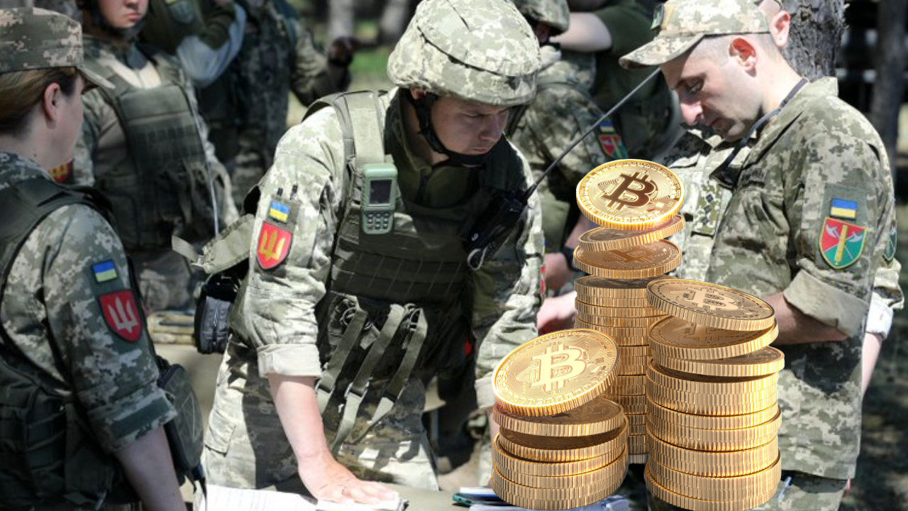 کمک 5 میلیون دلاری به ارتش اوکراین در قالب بیت کوین
