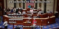 مجلس آمریکا علیه ترامپ قطعنامه صادر کرد