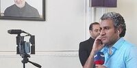 علت تغییر ناگهانی سالن نشست خبری وزرای خارجه ایران و عربستان+فیلم