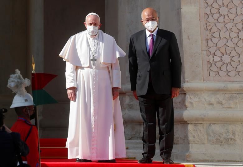 درهای سه استان عراق به علت حضور پاپ بسته شد