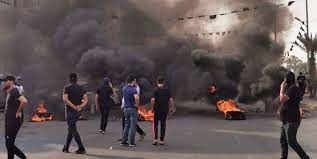 معترضان مسجد الصادقین را آتش زدند + فیلم 