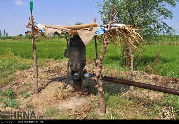 حفر چاه های غیرمجاز در گلستان
